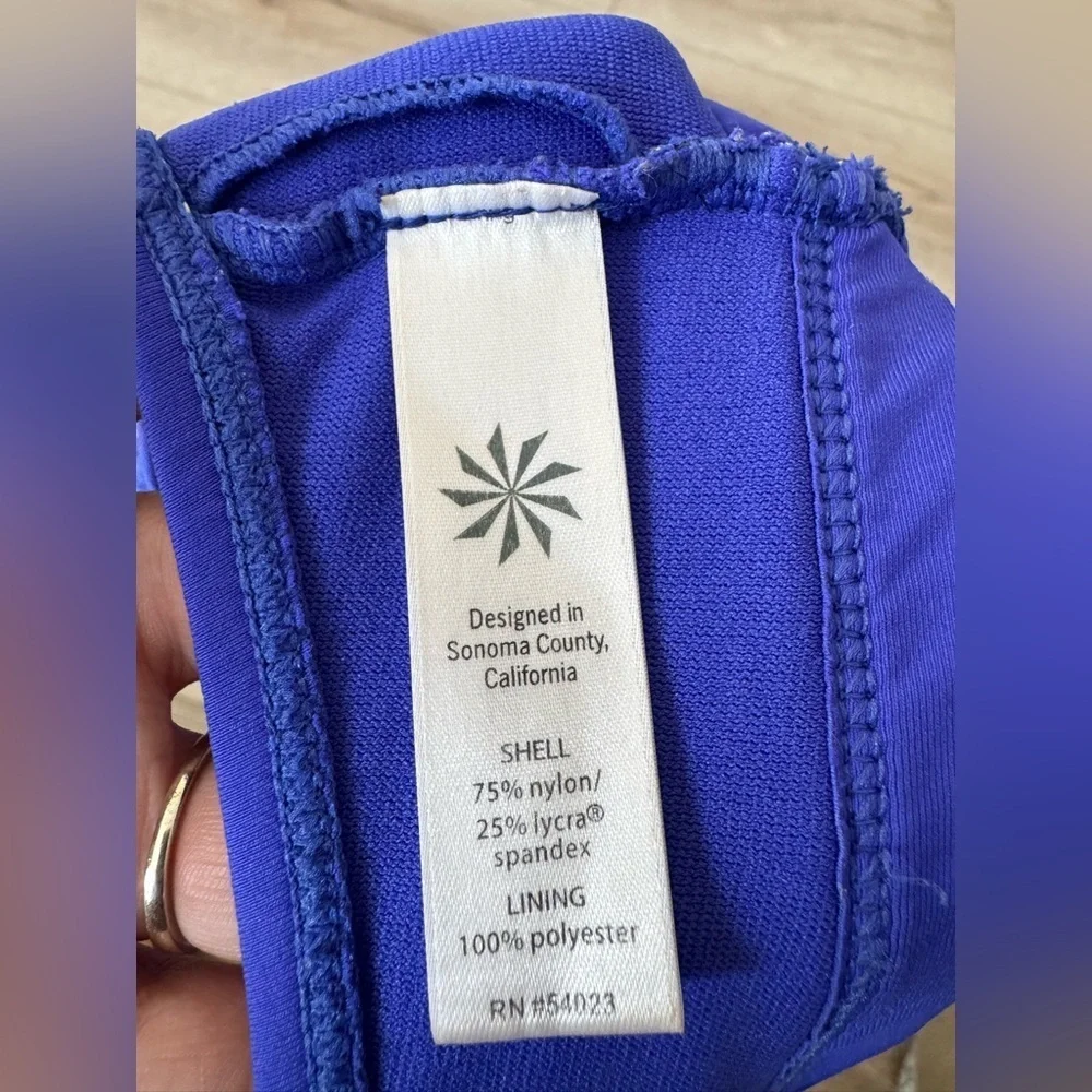 ATHLETA Women's Purple Strappy Bralette - Picture 5 of 6